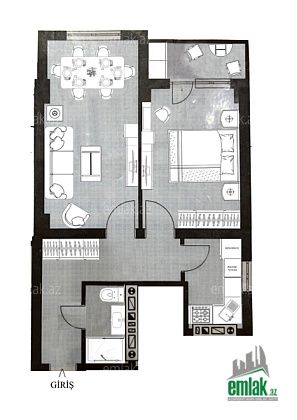Satılır 2 otaqlı 65 m² yeni tikili Xırdalan — Mənzil (2)