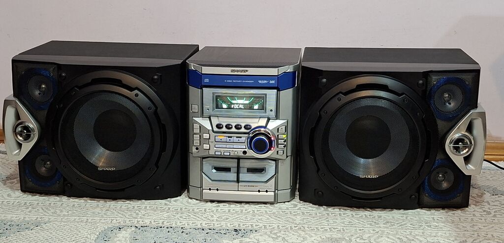 Musiqi mərkəzi "SHARP".150w+150w — Akustik sistemlər, Bakı (2)