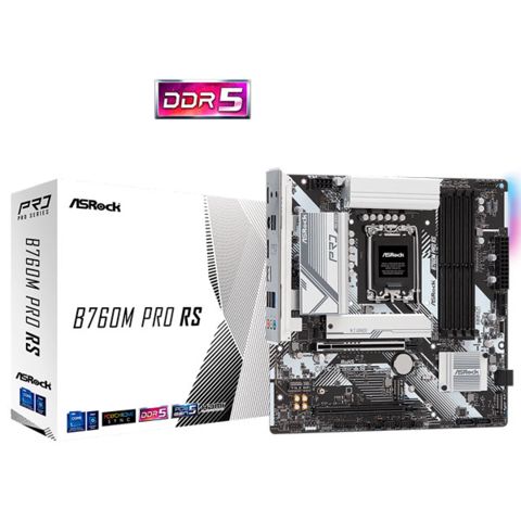 ASRock B760M Pro RS DDR5 Motherboard — HyperTitan — Материнские платы