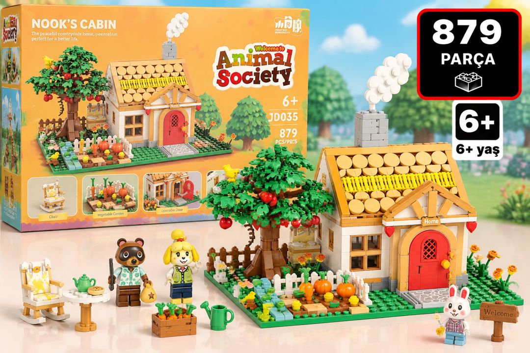 Konstruktor Animal society, 879 hissə, 6+ yaş, VP001 — Mallar, Bakı
