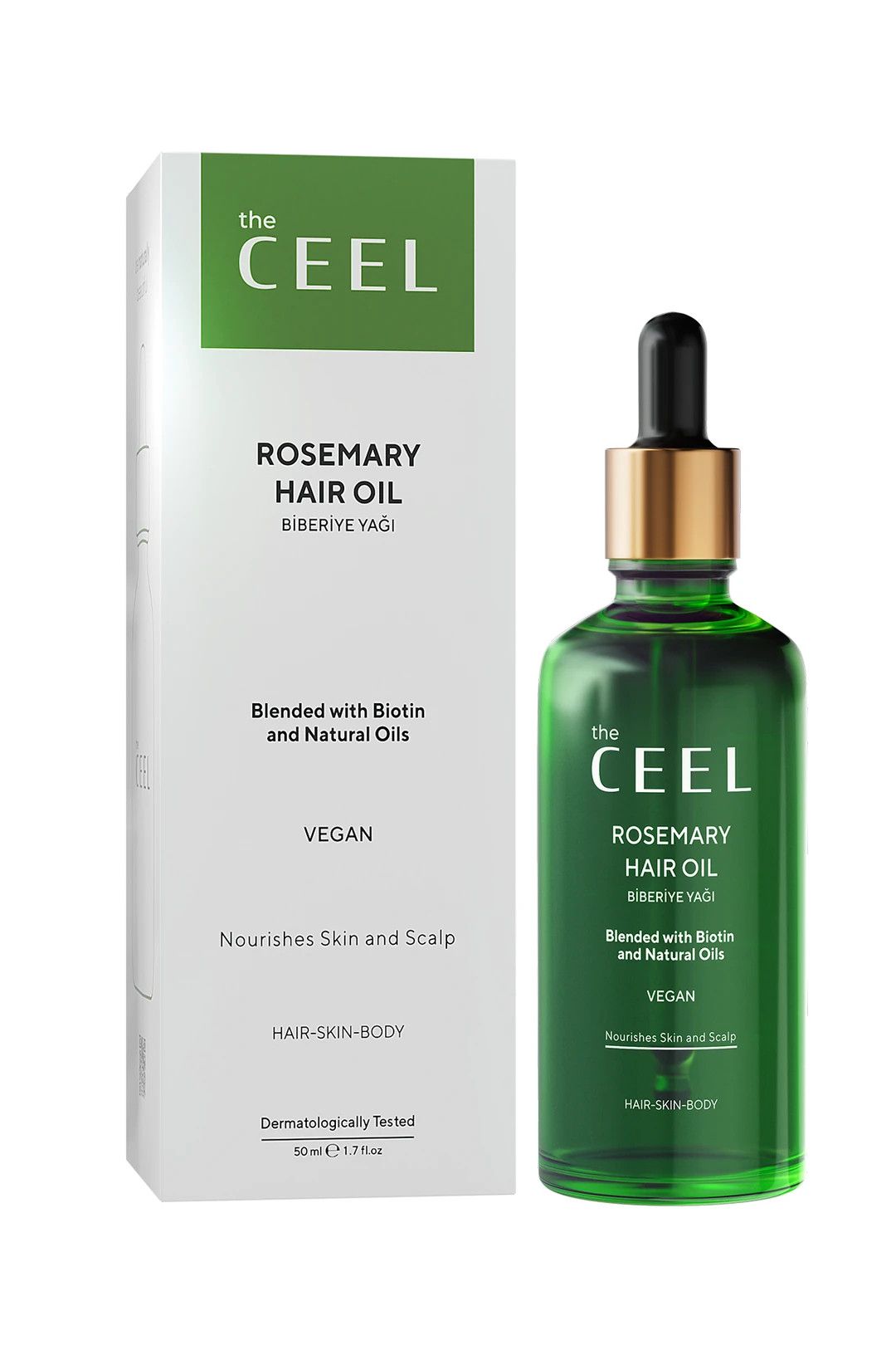 Saçlara qulluq dəsti No Brand Yağ saçlar üçün No Brand Rosemary 50 ml + Saçlar üçün sprey No Brand Pure Rosemary Water 100 ml) — Mallar, Bakı (2)