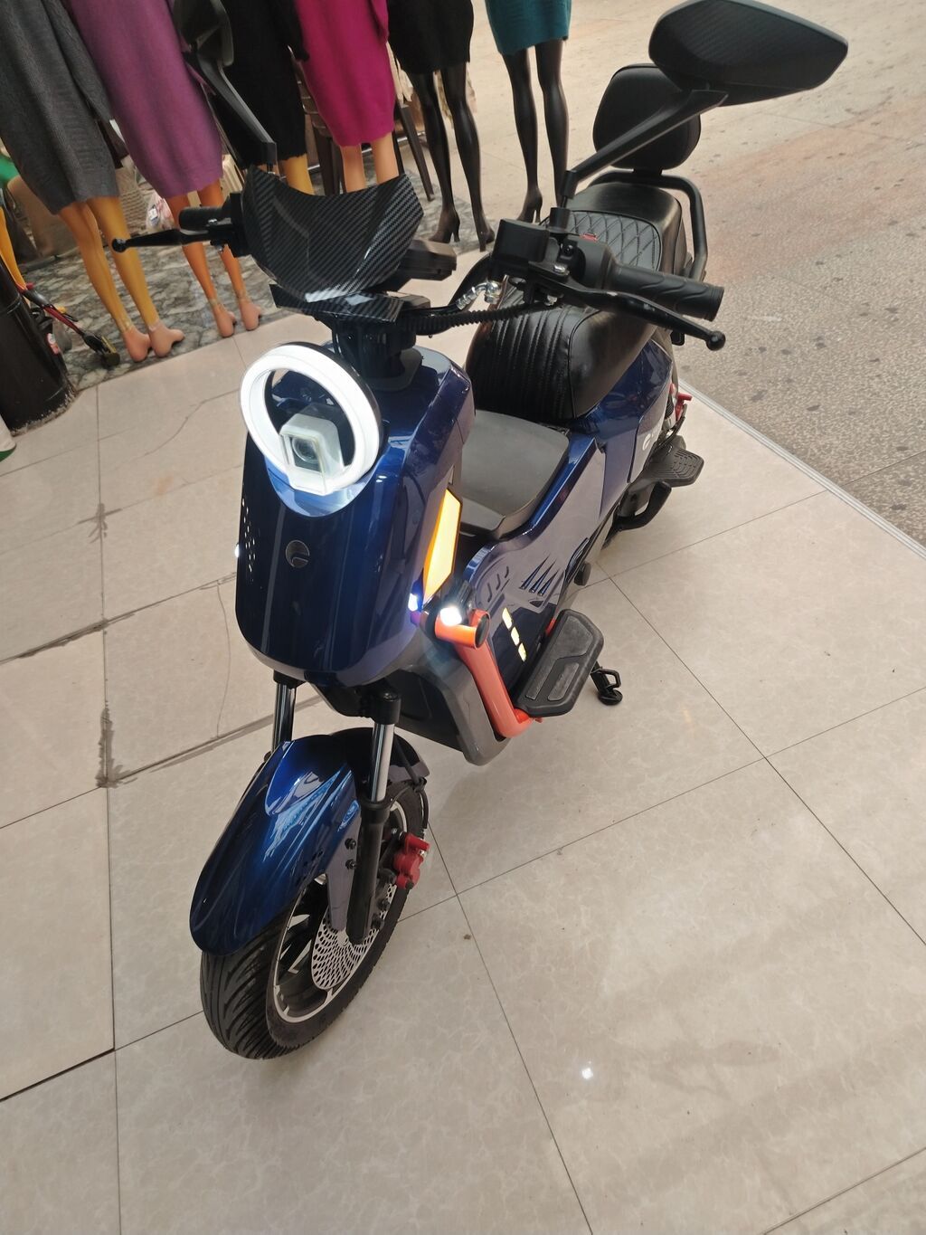 Elektrik skuter – Guanlg şəhər modeli - Güclü elektrik mühərriki — Mopedlər və skuterlər, Qobu (3)