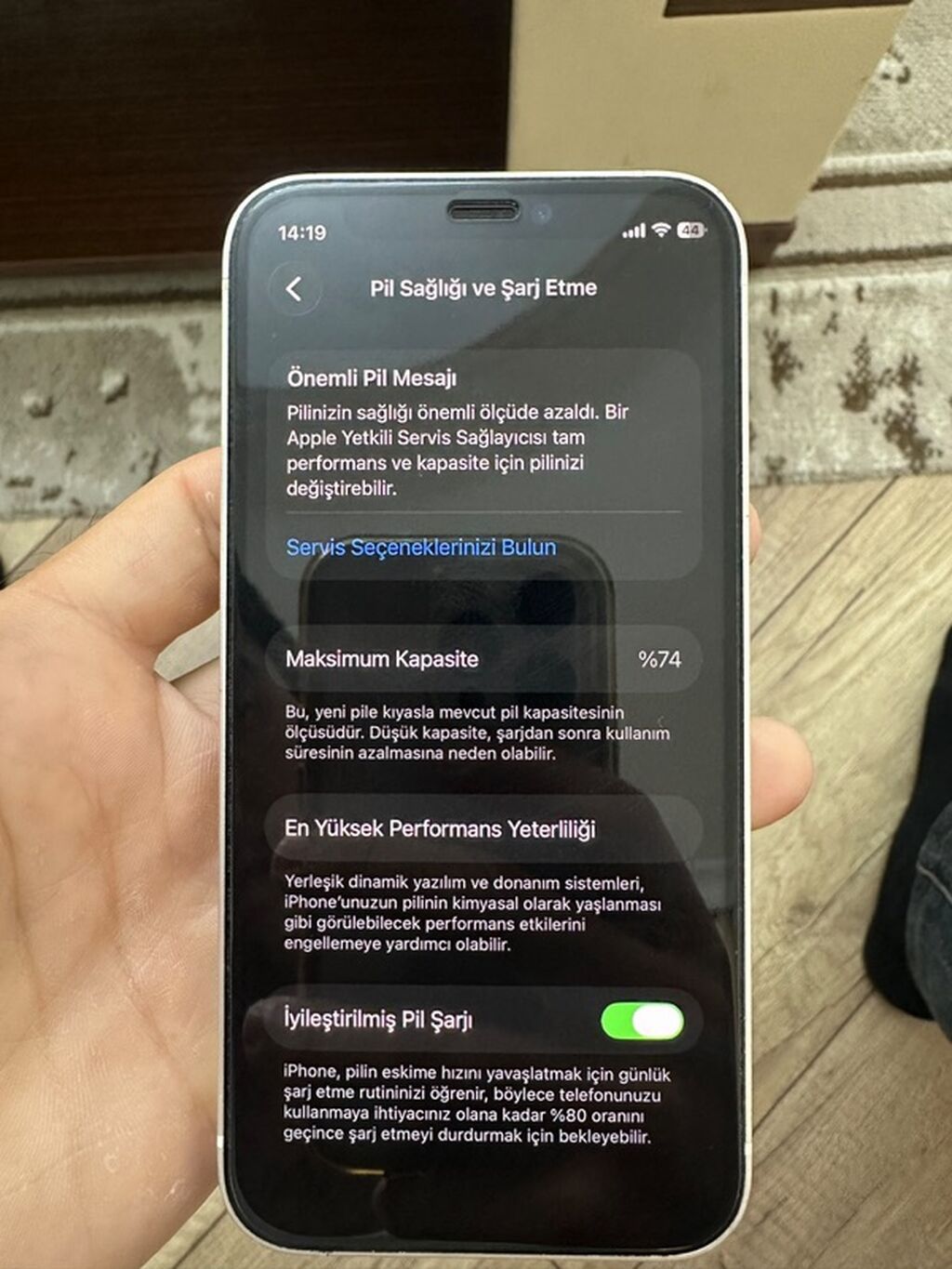 IPhone 12 mini, 64 GB, Gümüşü, Face ID — Apple iPhone, Bakı (2)