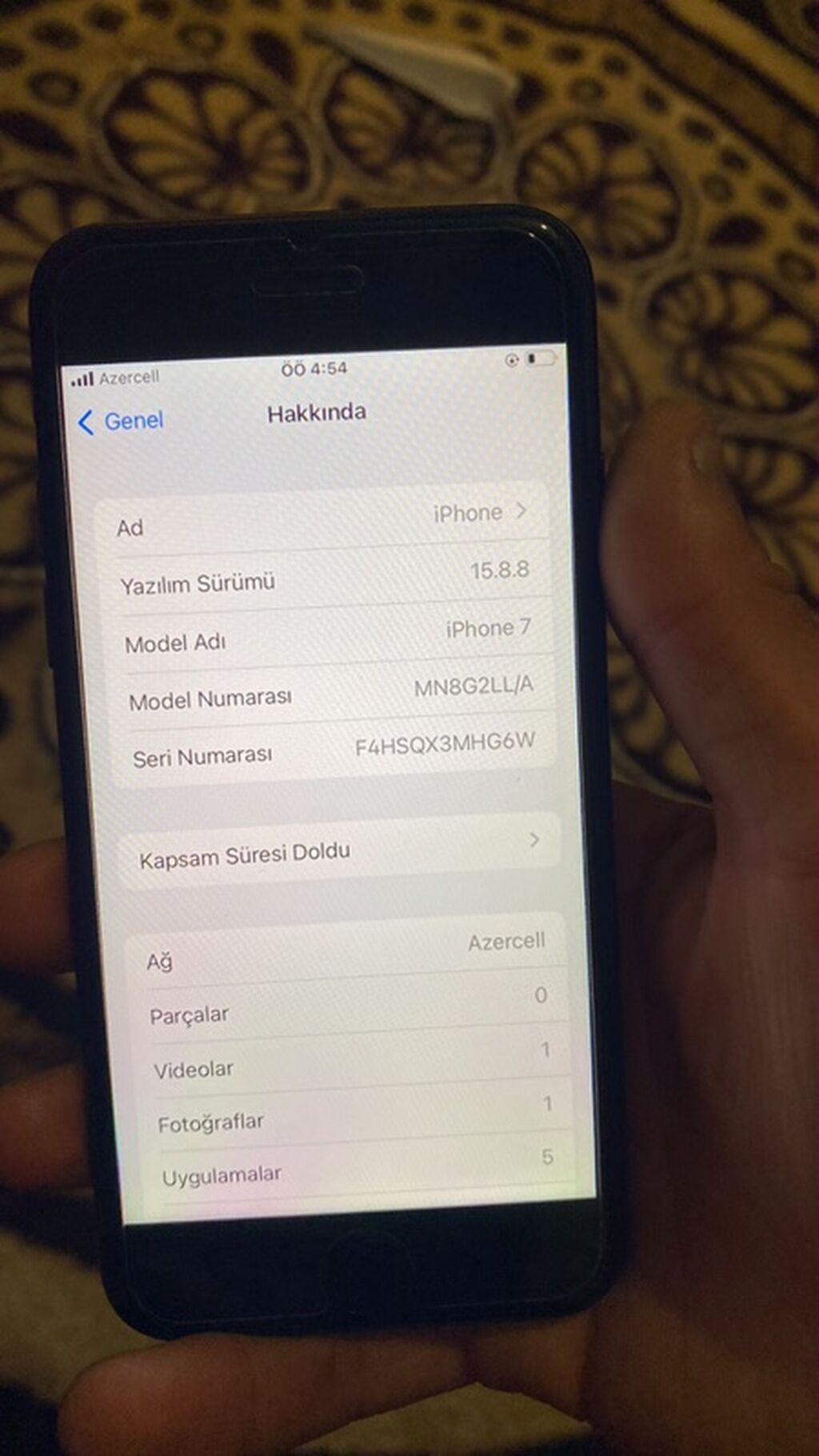 IPhone 7, Qara, Barmaq izi — Apple iPhone, Bakı (4)