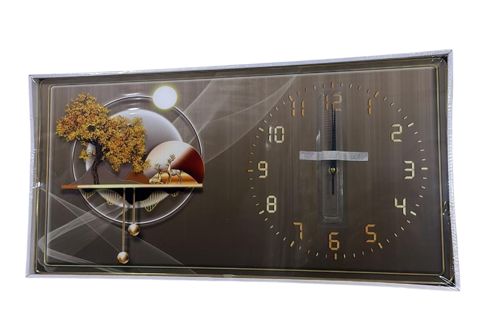 Divar saatı BB2317 qəhvəyi — Bakı