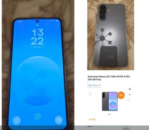 Samsung Galaxy S22 Ultra, 256 GB, rəng - Boz, Barmaq izi — Bakı