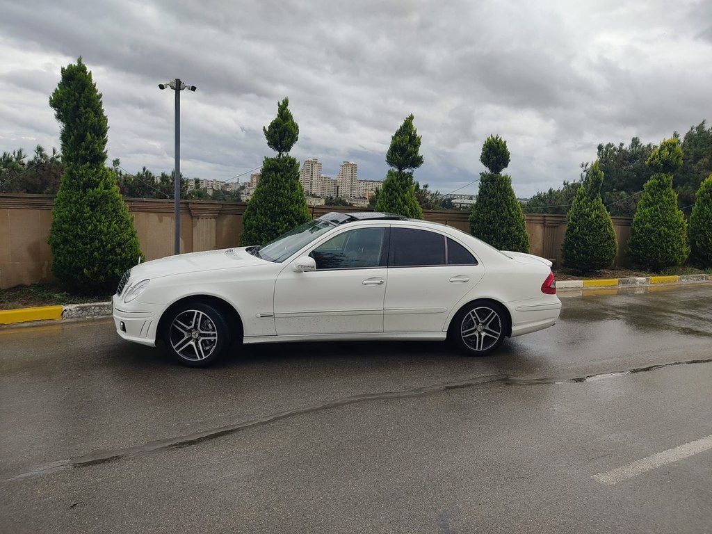Mercedes E 240, 2.6 L, 2003 il, 332 000 km — Avtomobillər, Bakı (3)
