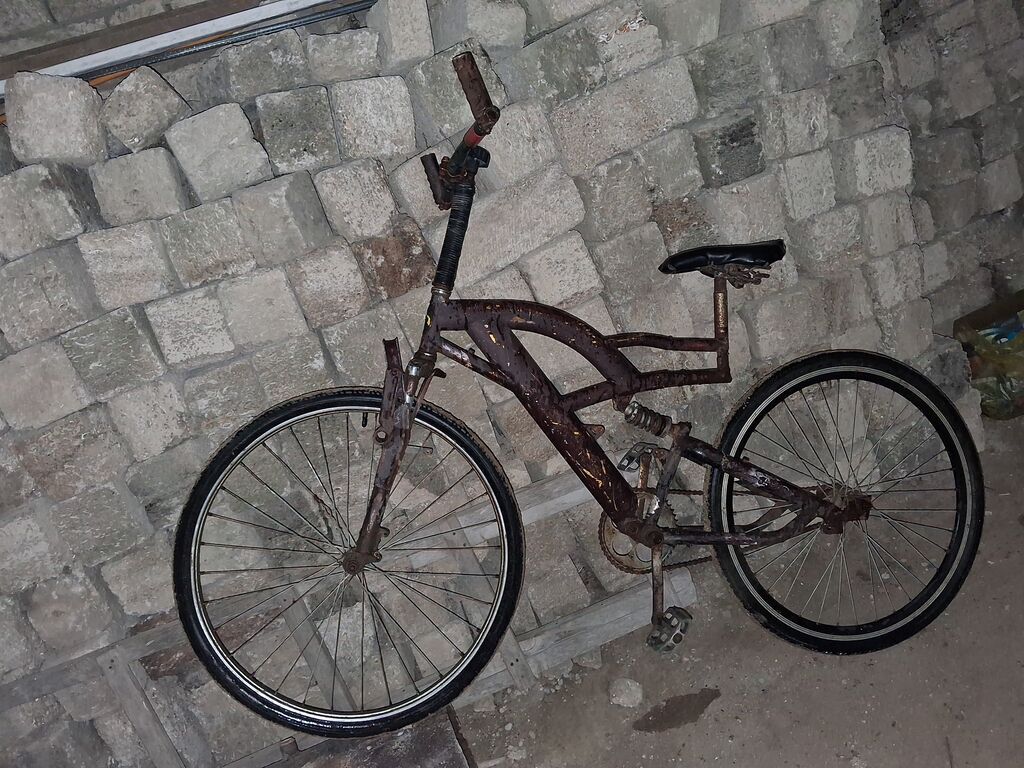 Velosiped – bərk karkaslı, arxa amortizatorlu model - Çərçivə: Polad — Yol velosipedləri, Bakı (5)