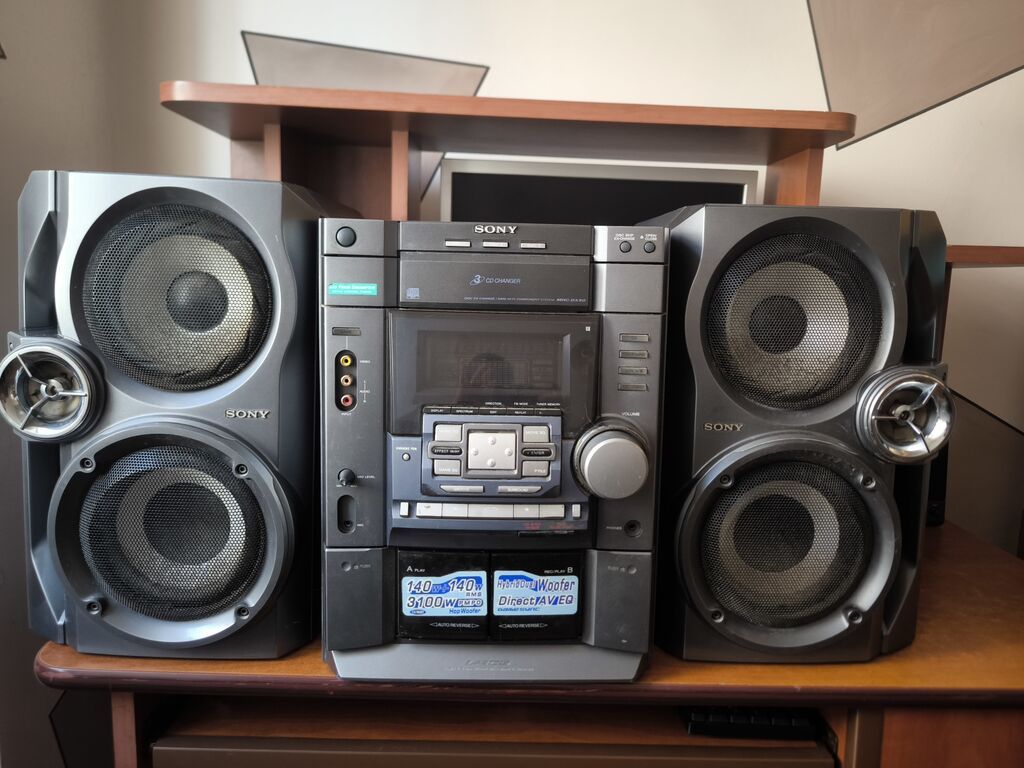Sony SS-DX50 original kalonkaları satılır. Sony MHC-DX50 musiqi — Akustik sistemlər, Bakı (2)