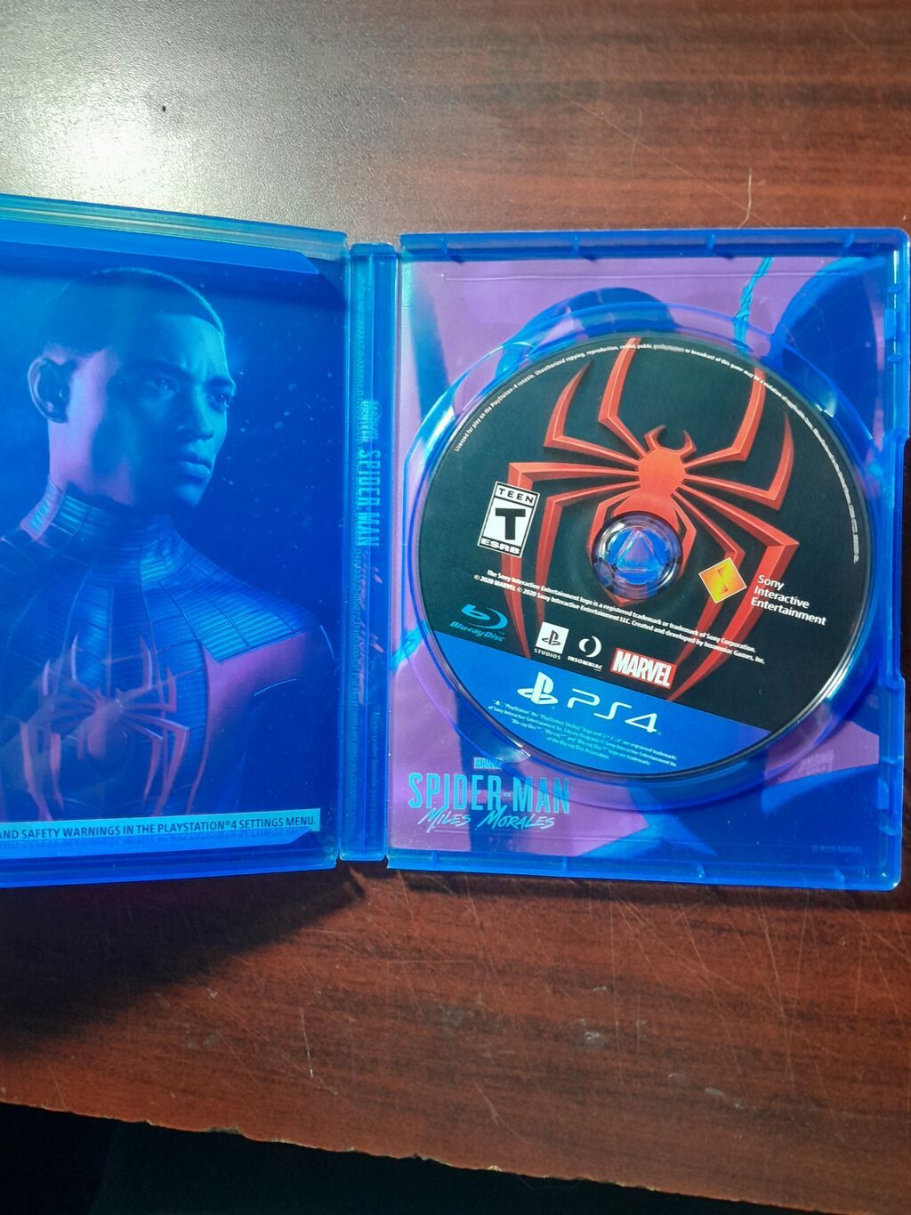 Ps4 disk spider man miels morales Tam ideal vəziyyətdə barter yohdur — Konsol oyunları, Bakı (2)