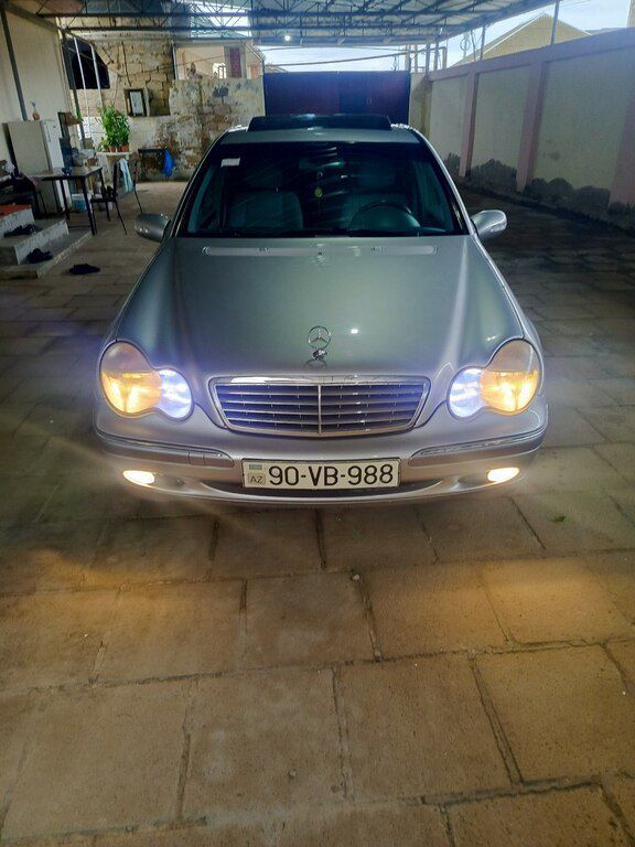 Mercedes C 230, 1.8 L, 2002 il, 260 942 km 90-VB-988 — Avtomobillər, Şirvan