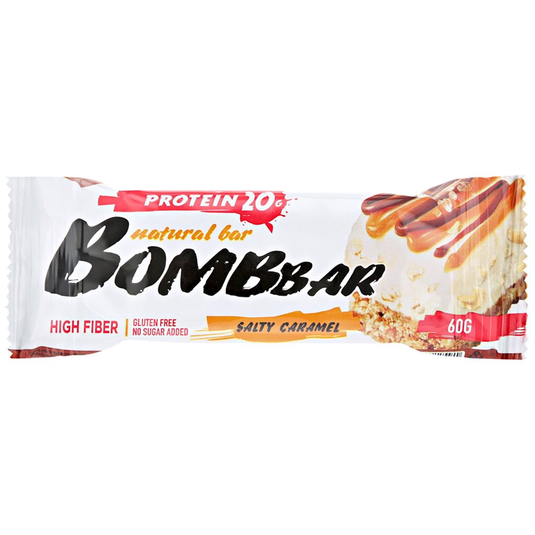 Proteinli baton Bombbar Duzlu karamel 60q, 20 əd — Mallar, Bakı (2)
