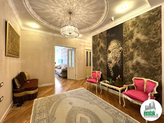Satılır 5 otaqlı 200 m² yeni tikili İnşaatçılar m — Mənzil (10)