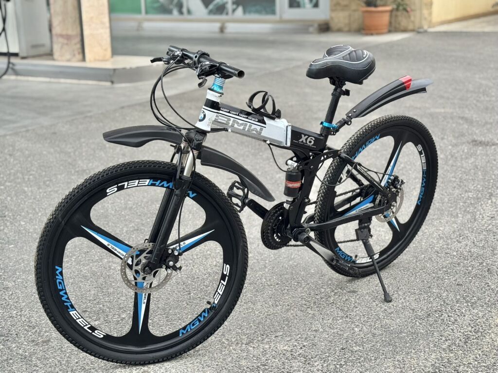Velosiped BMW 26 Lıq Skorsnoy. Ela veziyyetdedir.Heç bir problemi — Yol velosipedləri, Sumqayıt (6)