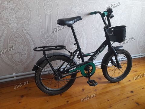 Uşaq velosipedi – Stels Sport, 16” təkərlər Xüsusiyyətlər: - Çərçivə — Bakı