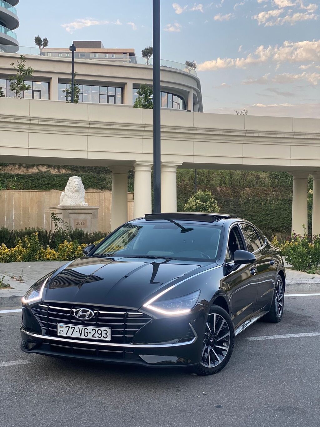 Günlük, Hyundai, Depozitsiz 77-VG-293 — Minik avtomobili icarəsi, Bakı (3)