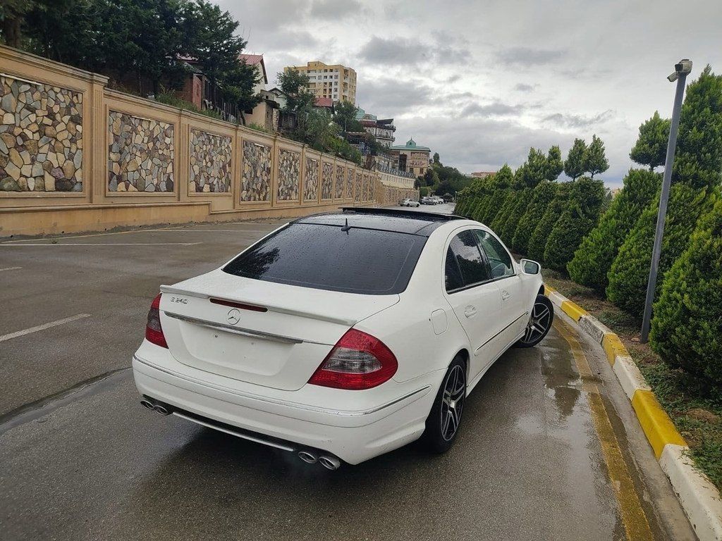 Mercedes E 240, 2.6 L, 2003 il, 332 000 km — Avtomobillər, Bakı (8)