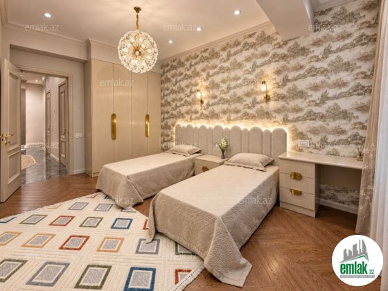 Satılır 3 otaqlı 128 m² yeni tikili Şah İsmayıl Xətai m — Mənzil (11)