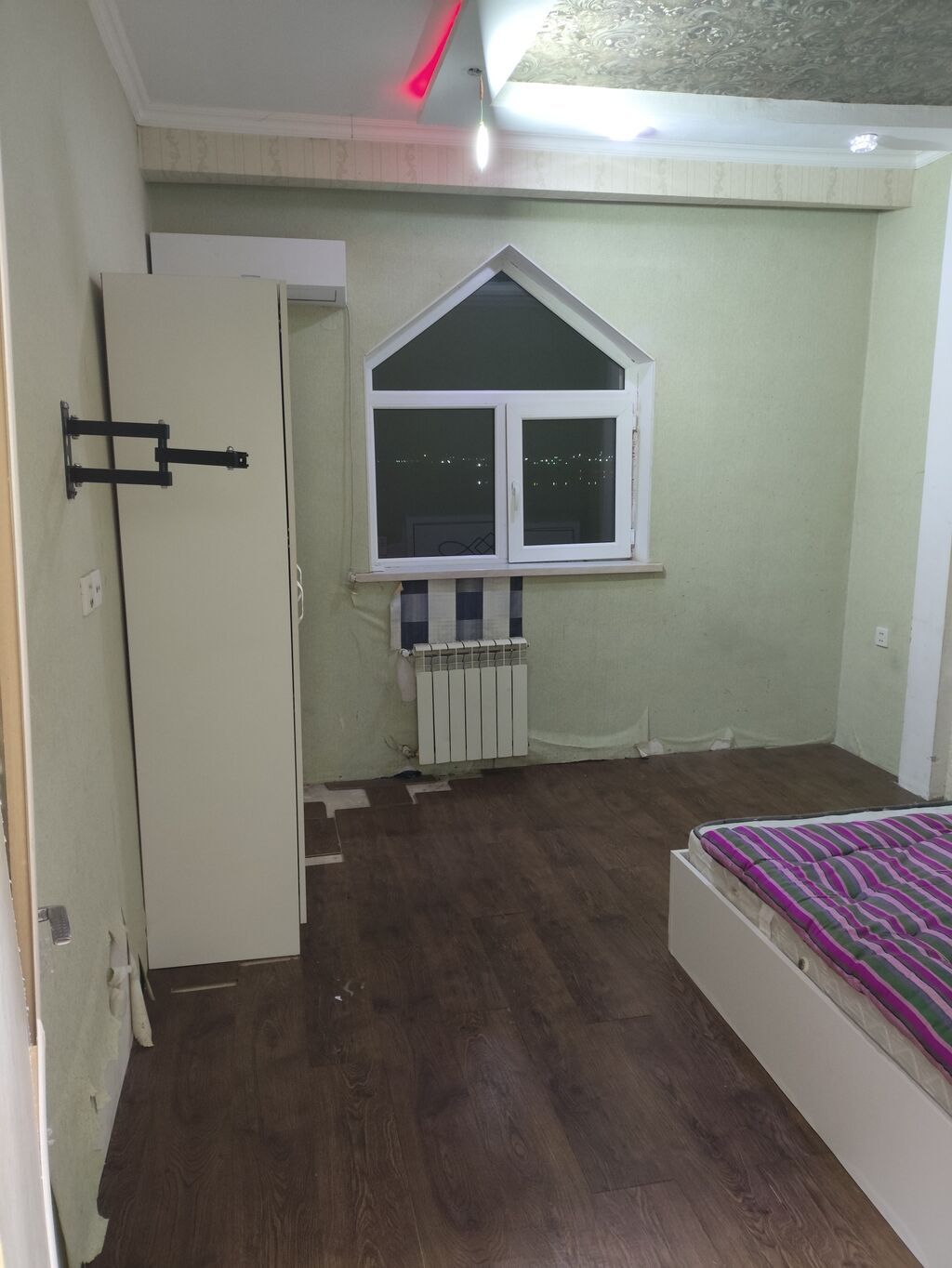 2 otaqlı mənzil – mətbəx və qonaq otağı mebellə - Plan: girişdən — Mənzil, Masazır (5)