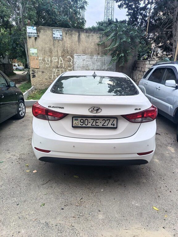 Hyundai Elantra, 1.8 L, 2014 il, 146 000 km 90-ZE-274 — Avtomobillər, Bakı (2)