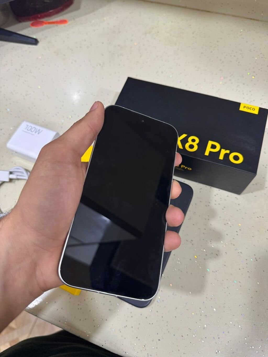 Poco X8 Pro, 512 GB, rəng - Ağ, Barmaq izi — Xiaomi, Bakı (3)