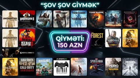 PSN türk hesabıdır ve içinde bir çox bahalı oyunlar var Metro 1 Metro — Gəncə
