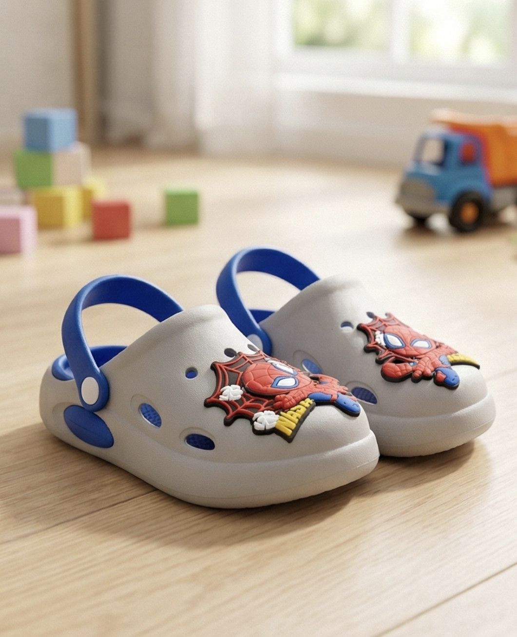 Tərliklər oğlanlar üçün Spiderman, boz, rezin, ölçü 30-31 — Mallar, Bakı (2)