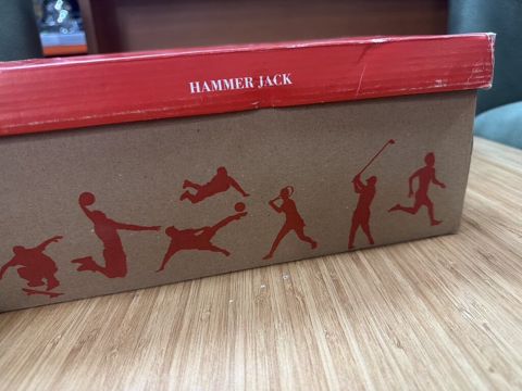 Hammer Jack kişi idman ayaqqabısı - Rəng: tam qara (monoxrom) - Üst — Bakı