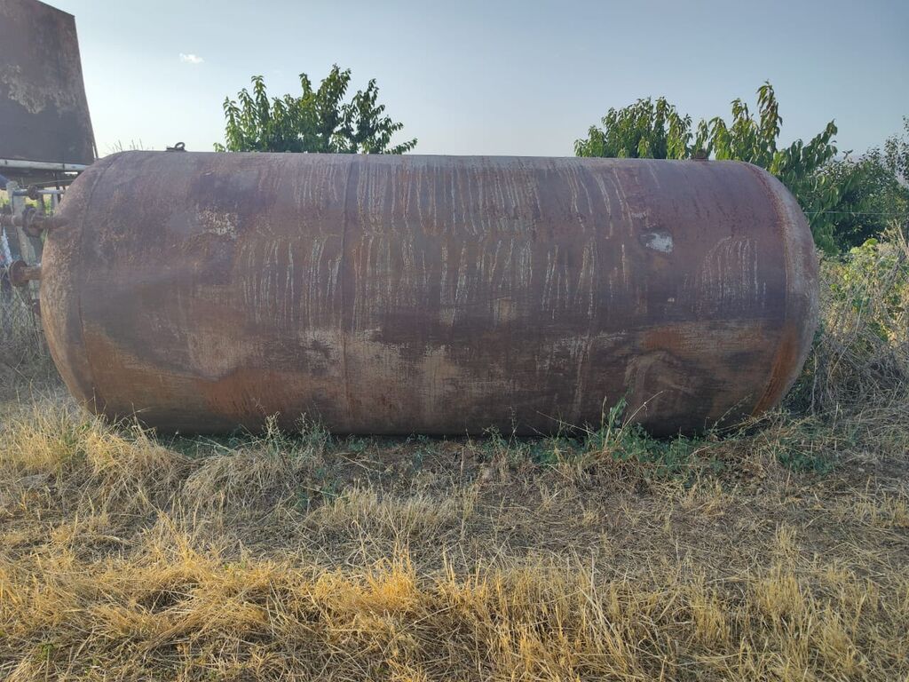 Metall silindrik çən 17 ton 484x210 ünvan Şamaxı - Material: qalın — Su çənləri, kanisterləri, bochkalar, Bakı (6)