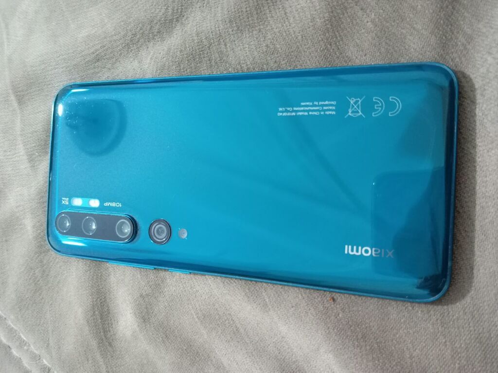 Xiaomi Mi Note 10, rəng - Mavi, Barmaq izi — Xiaomi, Bakı (3)
