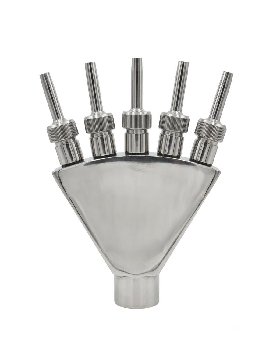 Şlanq üçün suvarlayıcı Aısı 304 paslanmazdan 25 1" Ø 32 mm BSZ2171, Püskürdücü, Mil üzərində, Fontan üçün, Xrom — Mallar, Bakı
