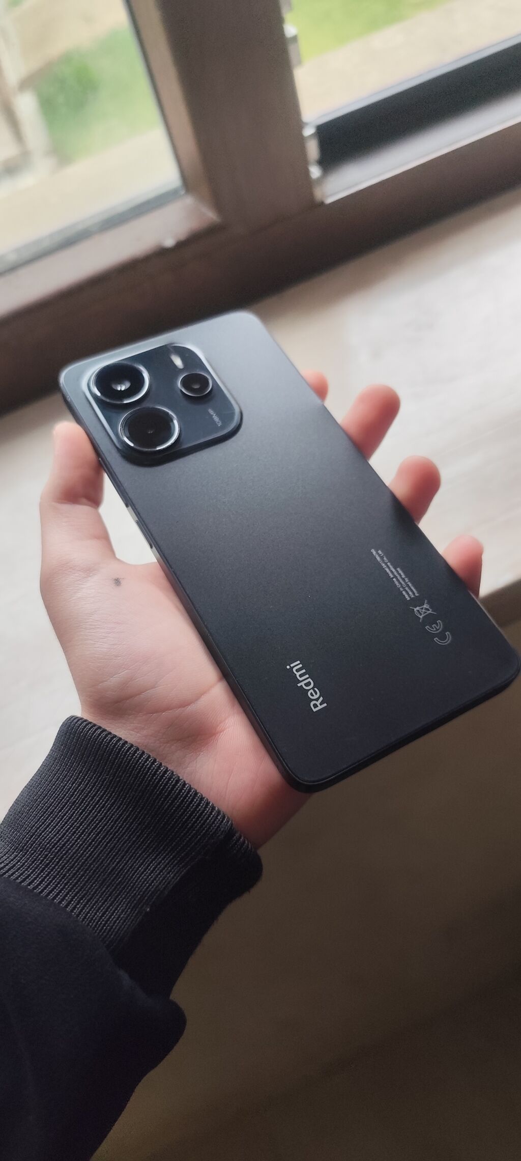 Redmi Note 14, 256 GB, rəng - Qara, Barmaq izi — Xiaomi, Cəbrayıl (2)