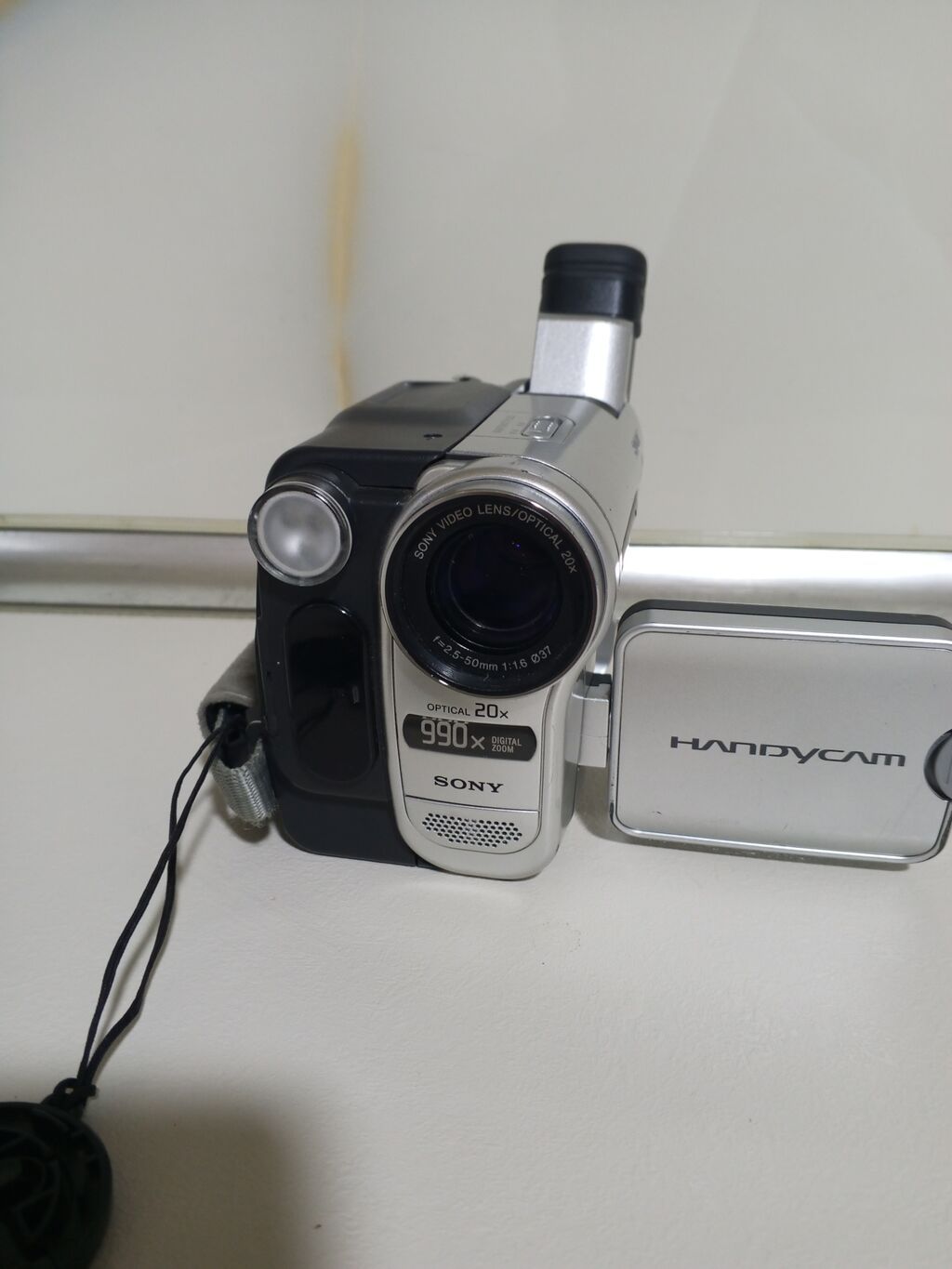 Sony Handycam Video Hi8 kamkorder - Model: Sony Handycam Video Hi8 — Video kamera, Bərdə (6)