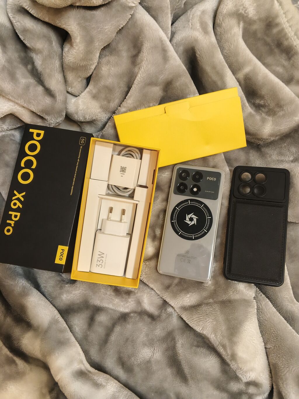 Poco X6 Pro, 512 GB, rəng - Boz, Sənədlərlə — Xiaomi, Bakı