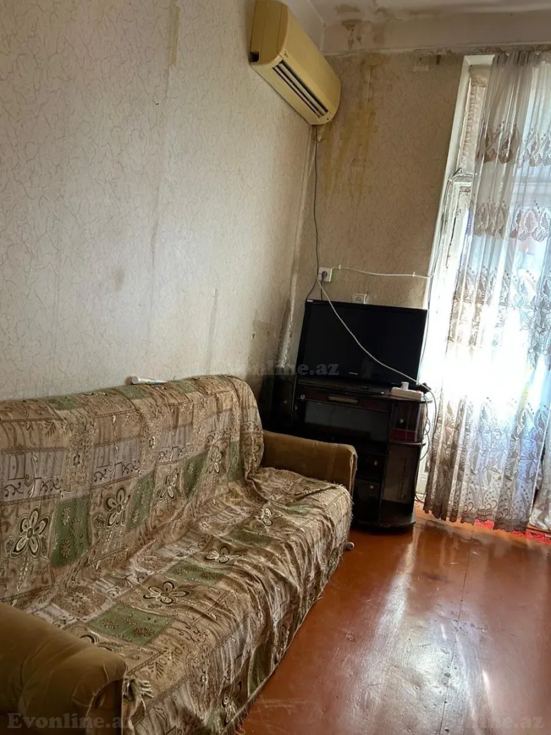 Kirayə verilir 2 otaqlı Mənzil Köhnə tikili 40 m² Bakı, Yasamal r., Elmlər Akademiyası m — Mənzil, Bakı (3)