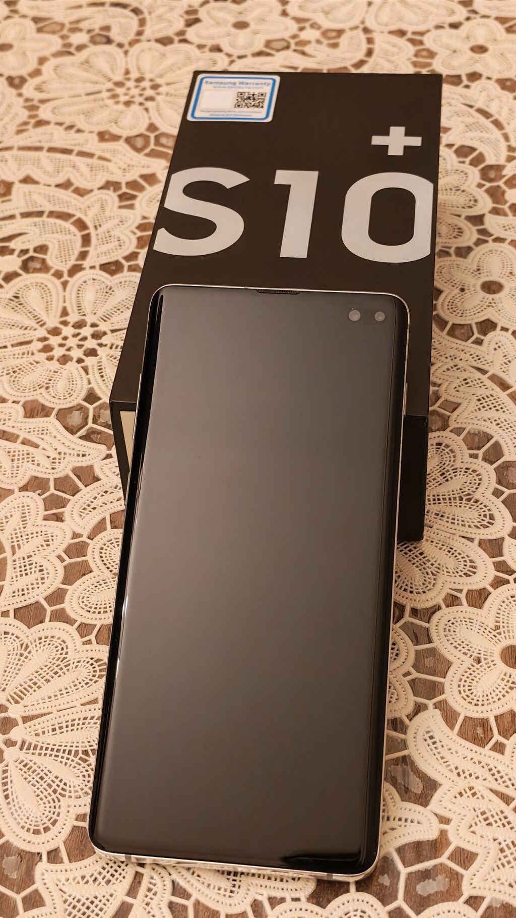 Samsung Galaxy S10 Plus, rəng - Ağ, Simsiz şarj — Samsung, Bakı (3)