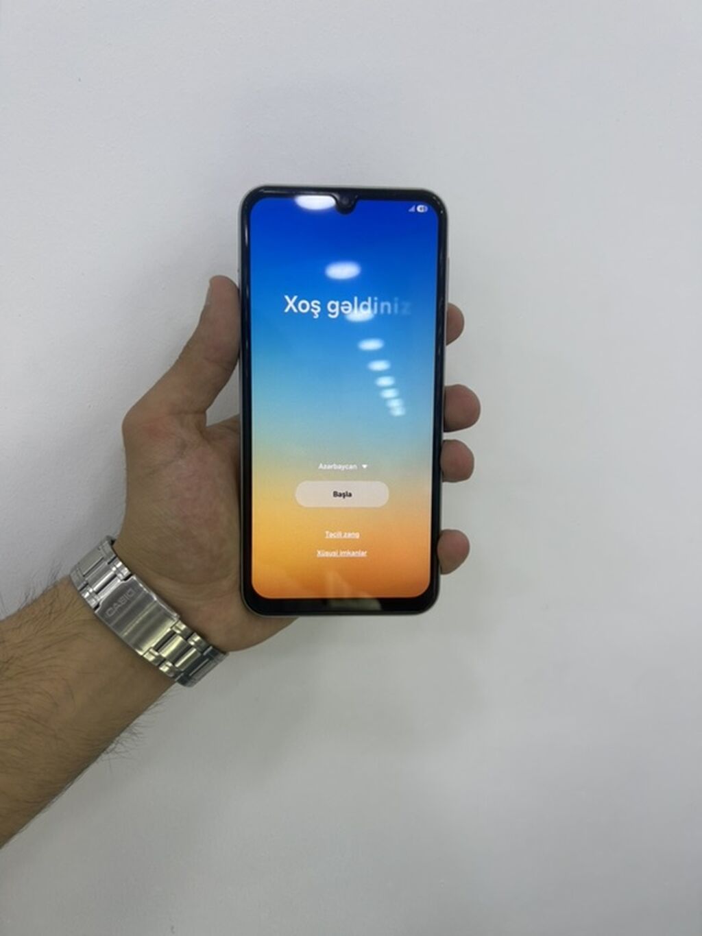 Samsung Galaxy A24 4G, 128 GB, rəng - Gümüşü, Barmaq izi — Samsung, Gəncə (5)