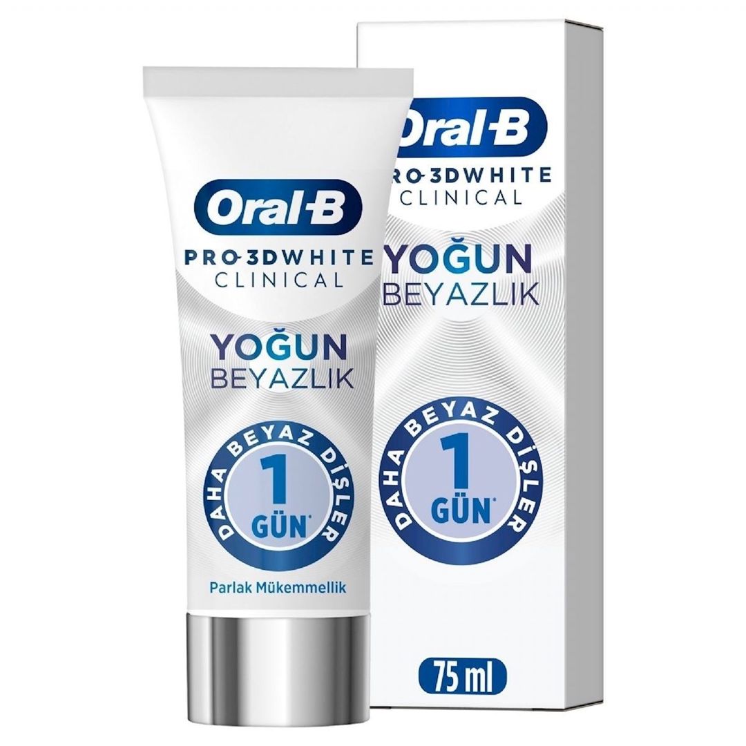 Diş məcunu Oral-B Pro-3D White Clinical Yoğun Beyazlık 75 ml — Mallar, Bakı