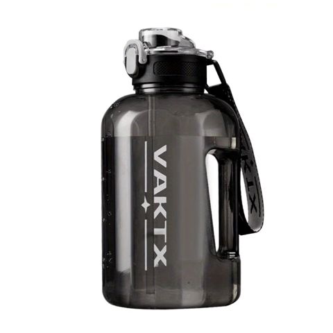 İdman su qabı, polikarbonat, 1600 ml, qara — Bakı