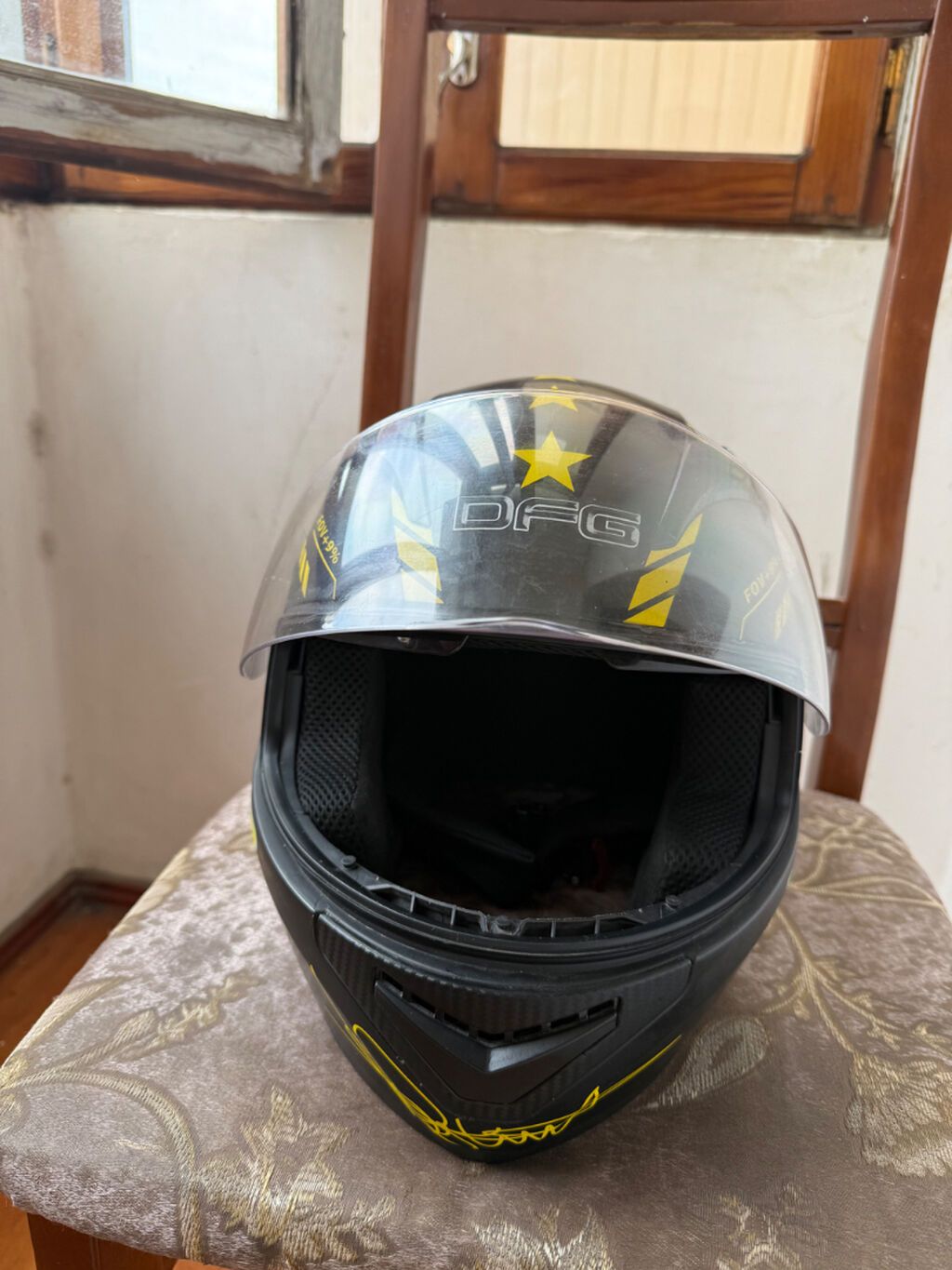 Motorsiklet dəbilqəsi – DFG “56 Programme” (full-face) - Rəng və — Motosiklet geyimi, Bakı (3)