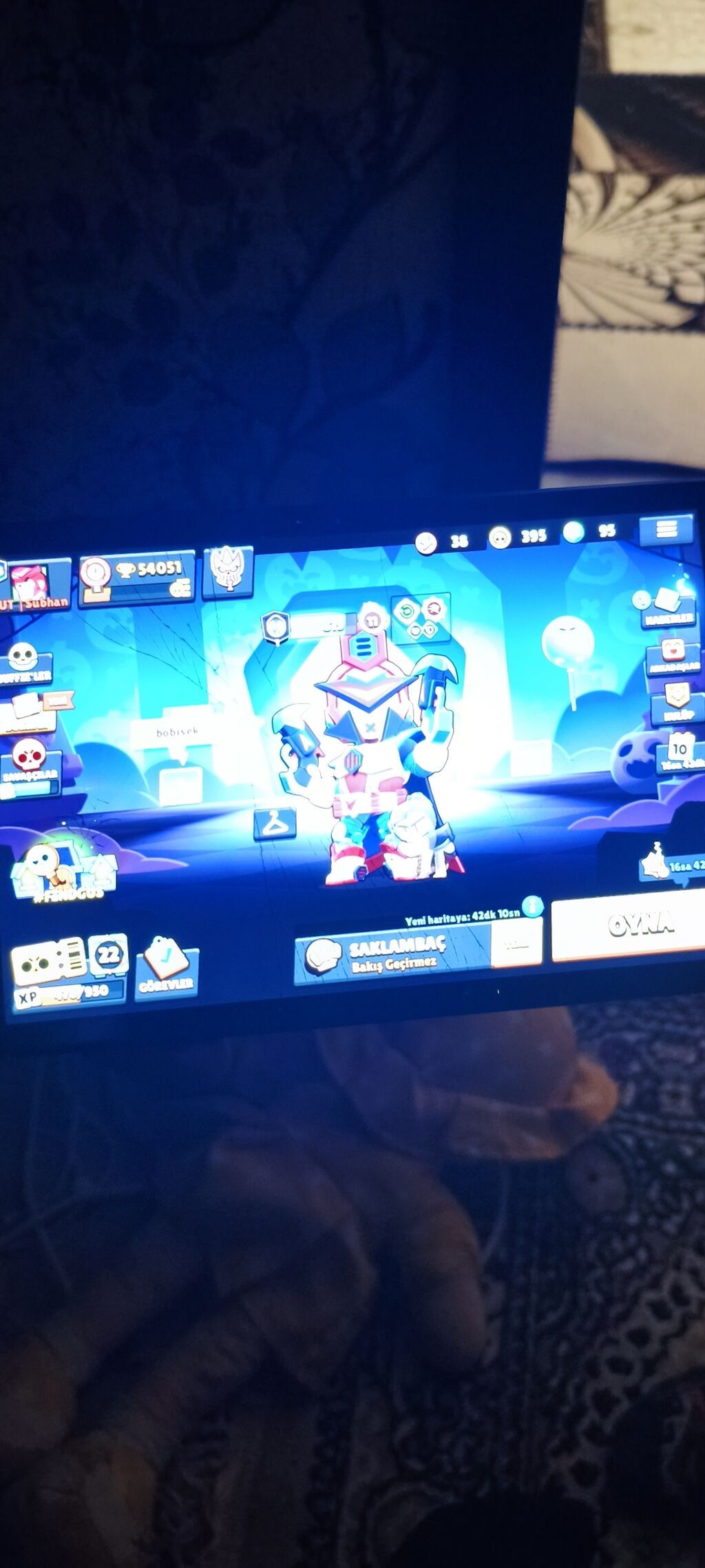 Brawl Stars oyunu üçün hesab - Kupa: təxminən 54 051 - Savaşçılar — Oyun dəstləri, Bakı