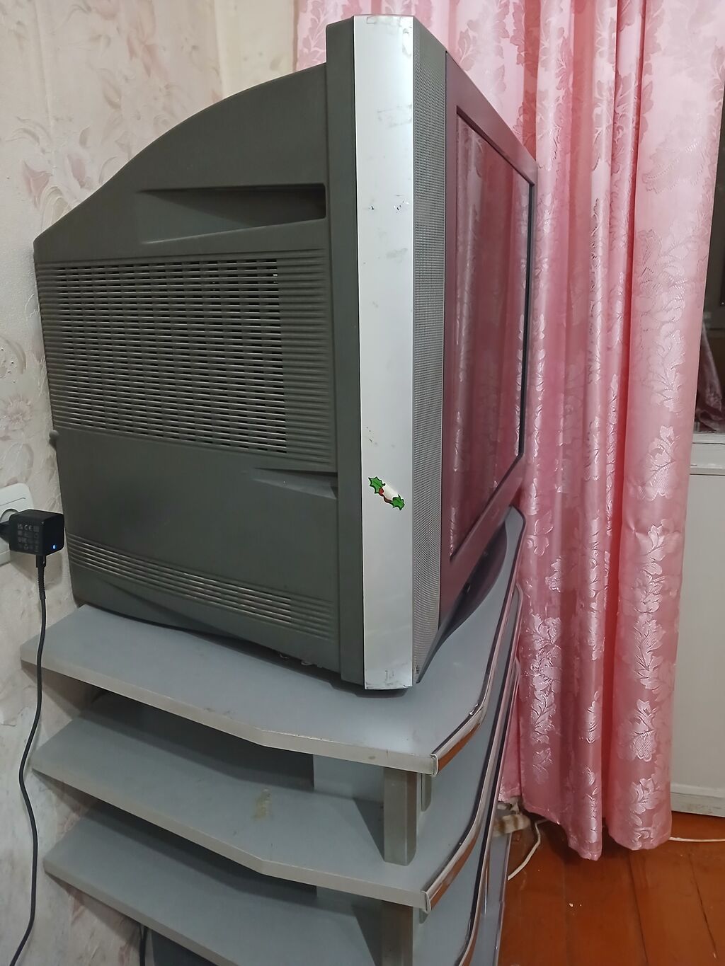 Panasonic CRT televizor (işləyir) + TV stendi komplekti Məhsulun — Televizorlar, Bakı (3)
