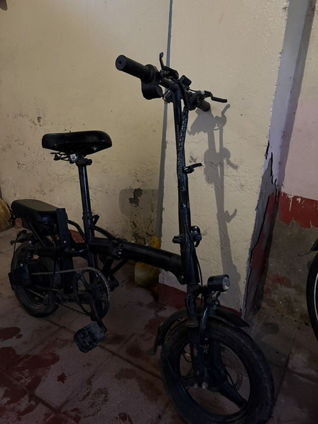Kompakt qatlanan elektrik velosipedi - Şəhər daxilində rahat hərəkət — Elektrik velosipedləri, Bakı (2)