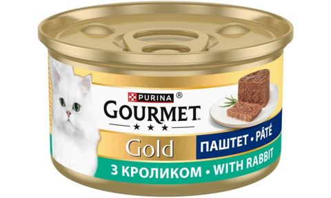 Paştet Purina Gourmet Gold, dovşan əti ilə, 85 q — Bakı
