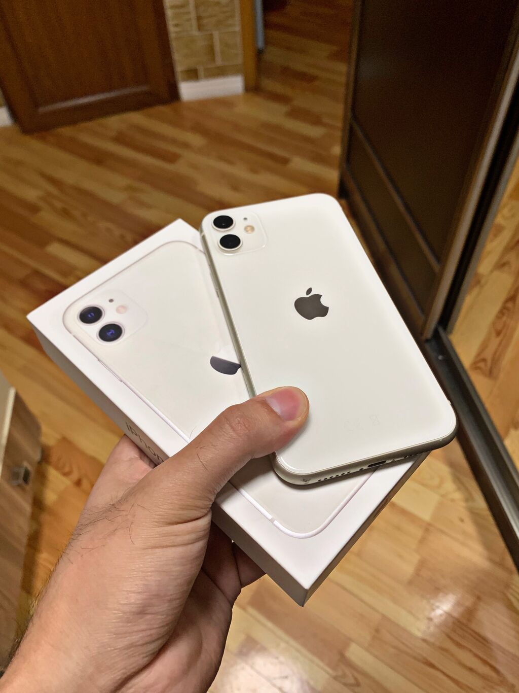IPhone 11, 64 GB, Ağ, Face ID, Sənədlərlə — Apple iPhone, Bakı (2)