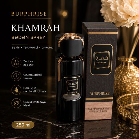 Bədən üçün sprey No Brand Arabian Noir, 250 ml — Bakı