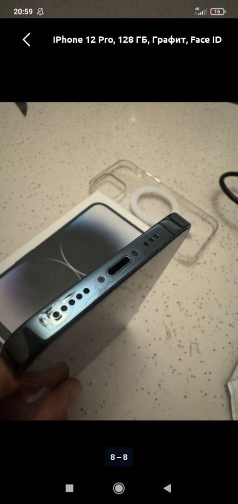 IPhone 12 Pro, 128 GB, Graphite, Face ID — Bakı