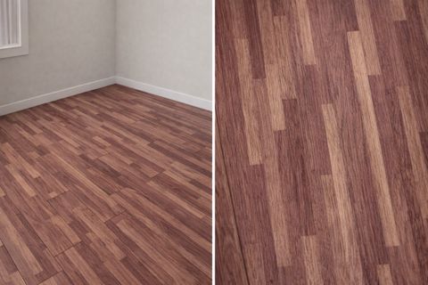 Dekorativ döşəmə örtüyü 68036, qəhvəyi, 15.2x91.4 sm 36 ədəd — Bakı