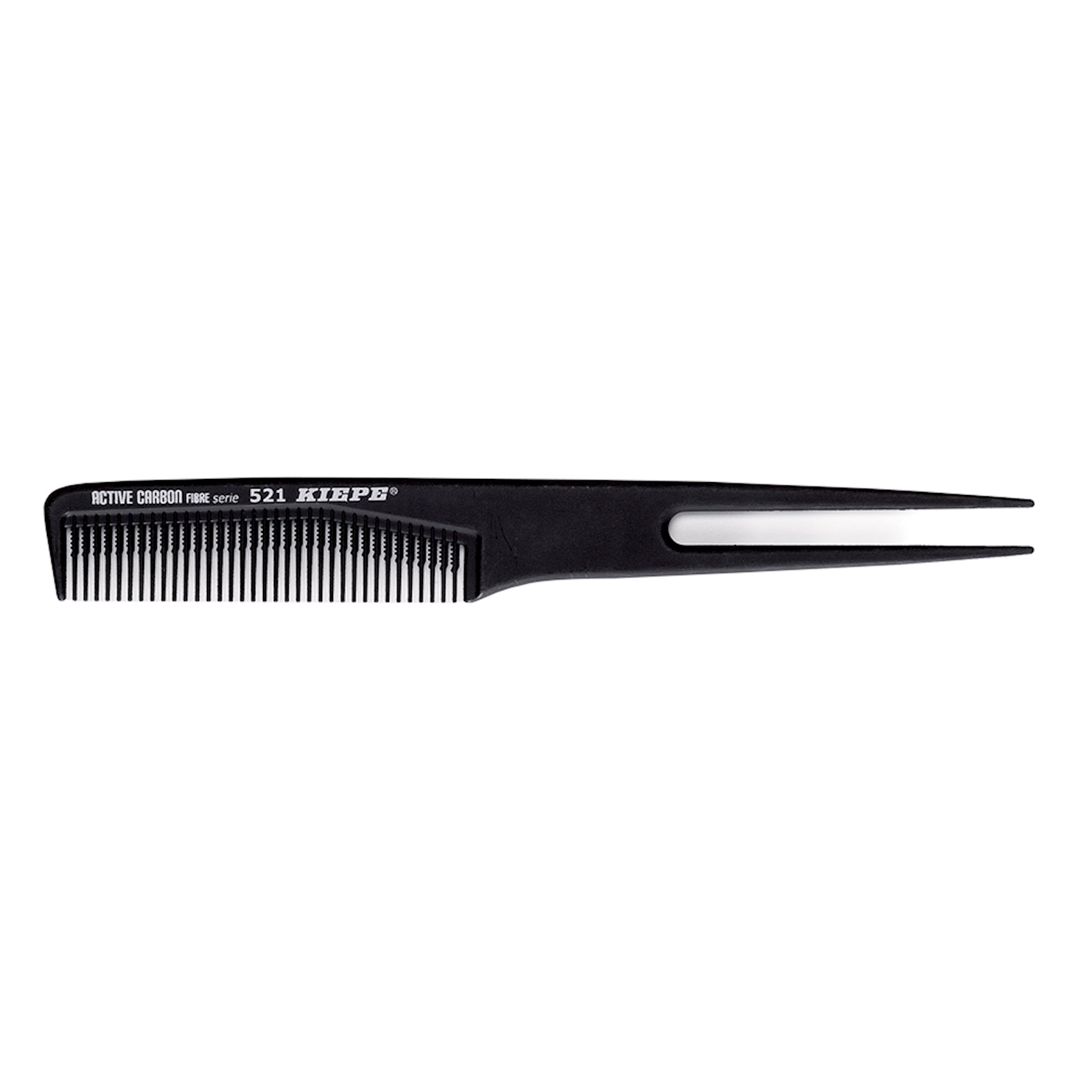 Saçlar üçün daraq Kiepe Active Carbon 521, ölçü 198X25 mm — Mallar, Bakı