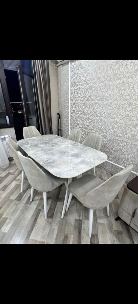 350 Azn Masa dəsti Mdf açılır 6 oturacaqlı Ünvan Neftçilər Sara04 — Bakı